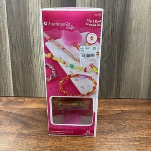 American Girl Clip & Knot Bracelet Set